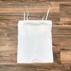 UNIQLO Supima Cotton Bra Tube Top White S